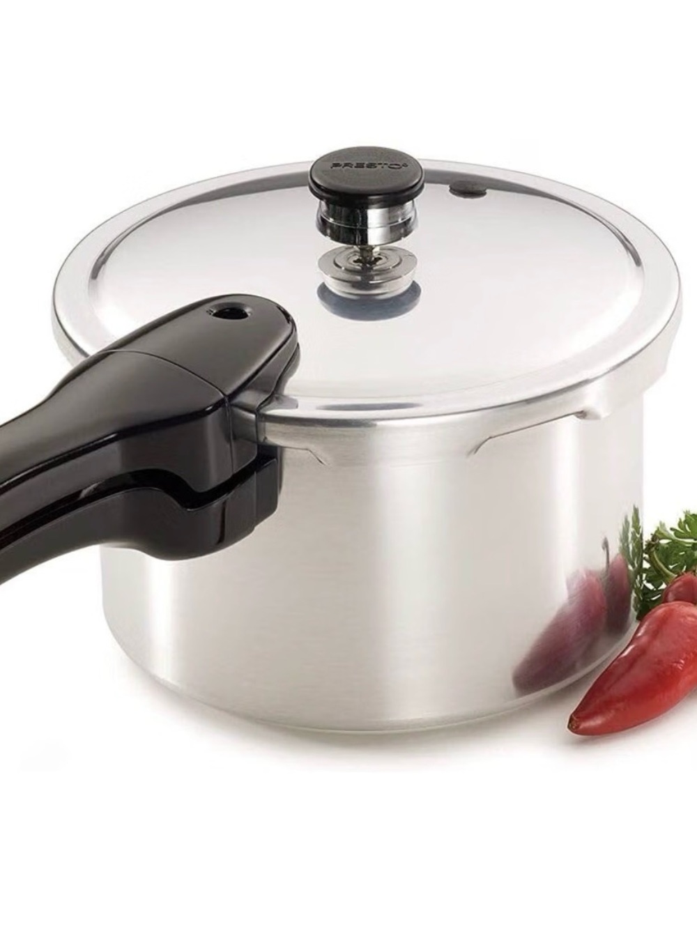 Stainless Steel Presto Pressure Cooker - 4 quarts